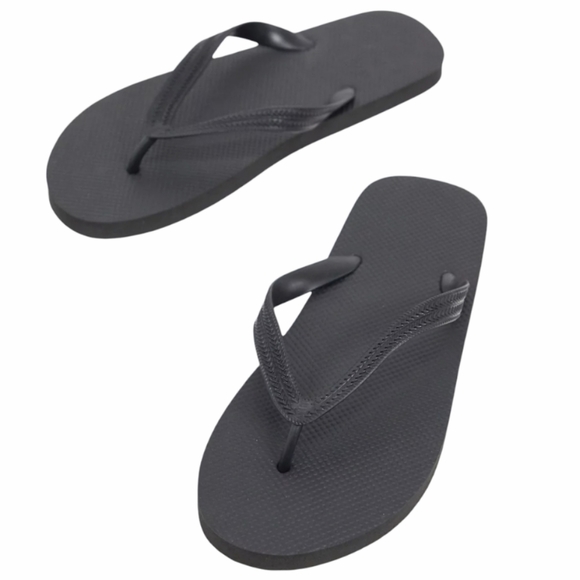 ❤ 4 for $25 ❤ #312 New Mens Black Sandals 9 10 - Picture 1 of 6
